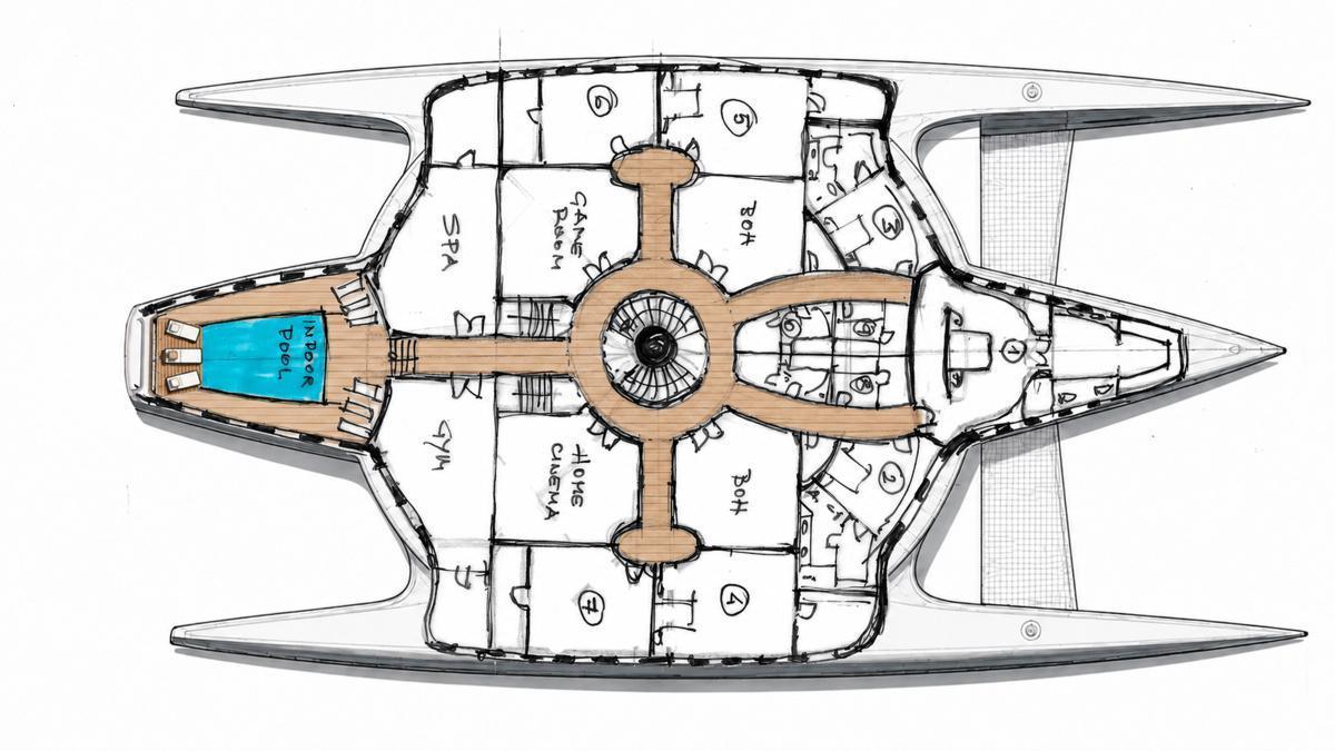 Le Luxury Solar Trimaran Le Luxury Solar Trimaran