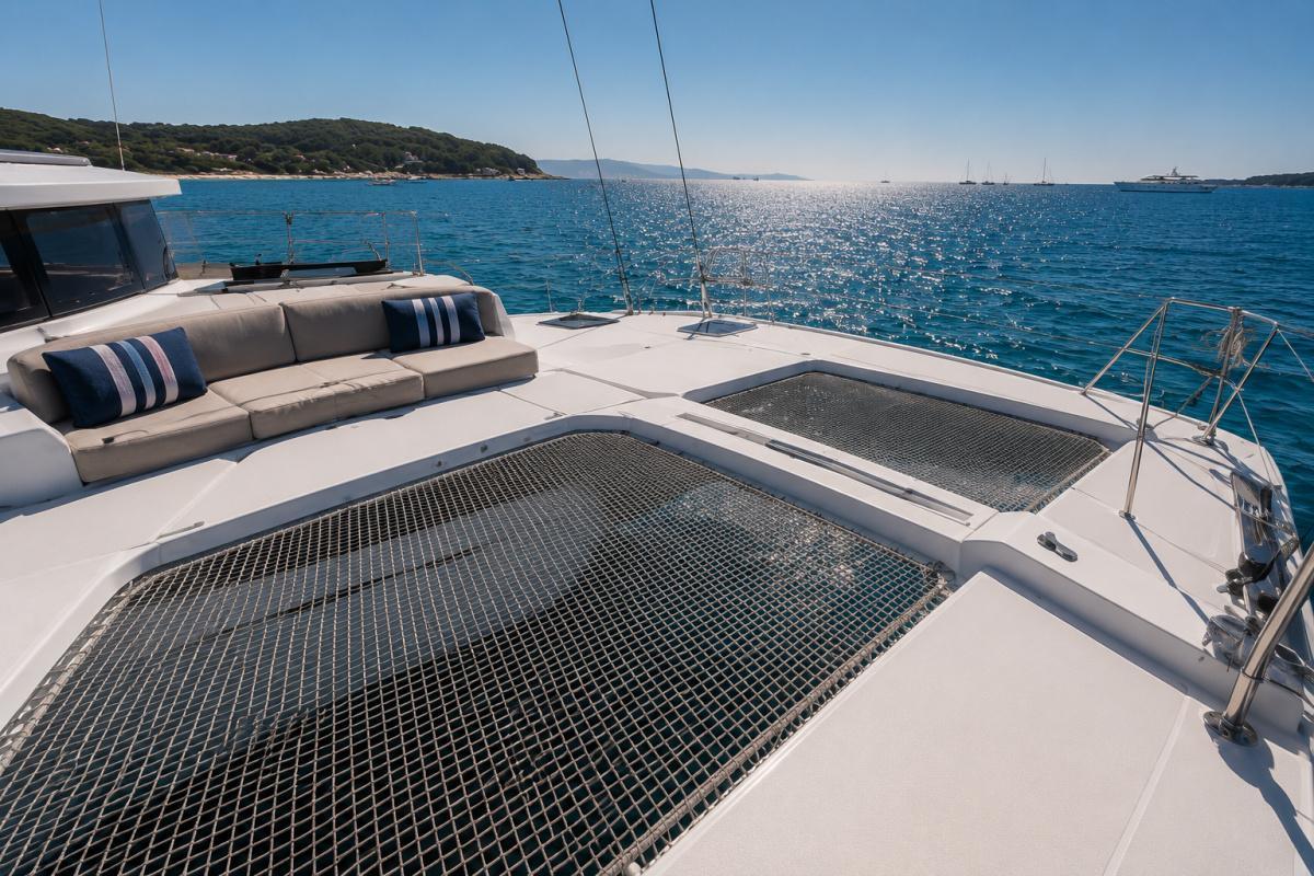 Fountaine Pajot Aura 51 – Catamaran de Prestige à louer à Cannes