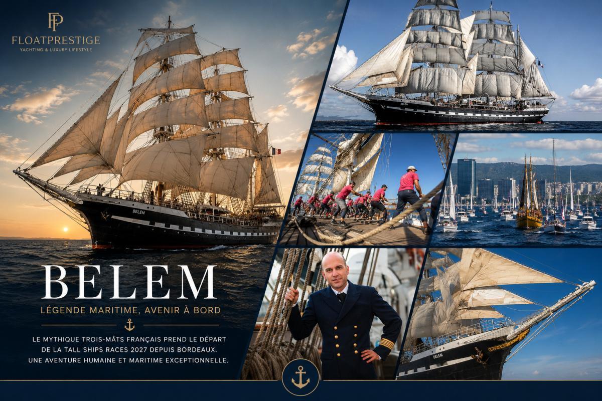 Le Belem met le cap sur la Tall Ships Races 2027 : un symbole vivant du patrimoine maritime européen