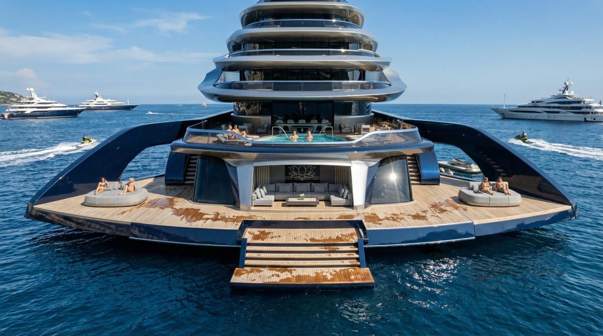 Interview Lukasz J Opalinski et INDAH son méga yacht ultra luxe