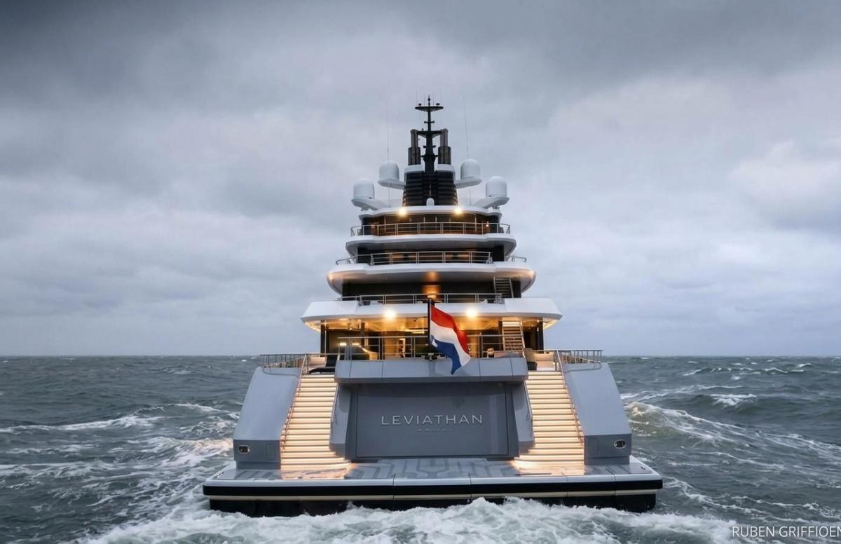 LEVIATHAN : le yacht de 111 mètres de Gabe Newell qui réinvente la vie à bord