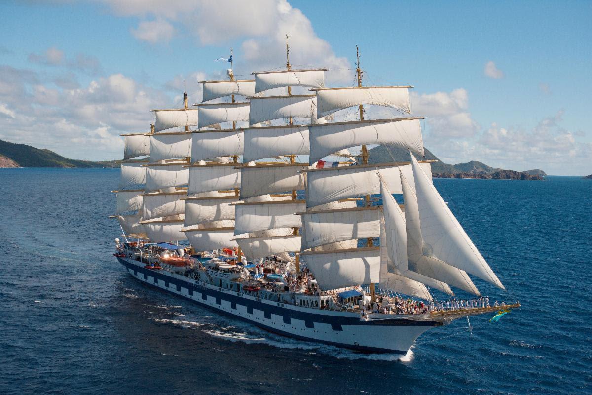 Royal Clipper : le majestueux cinq-mâts en escale à Sanary Royal Clipper : le majestueux cinq-mâts en escale à Sanary