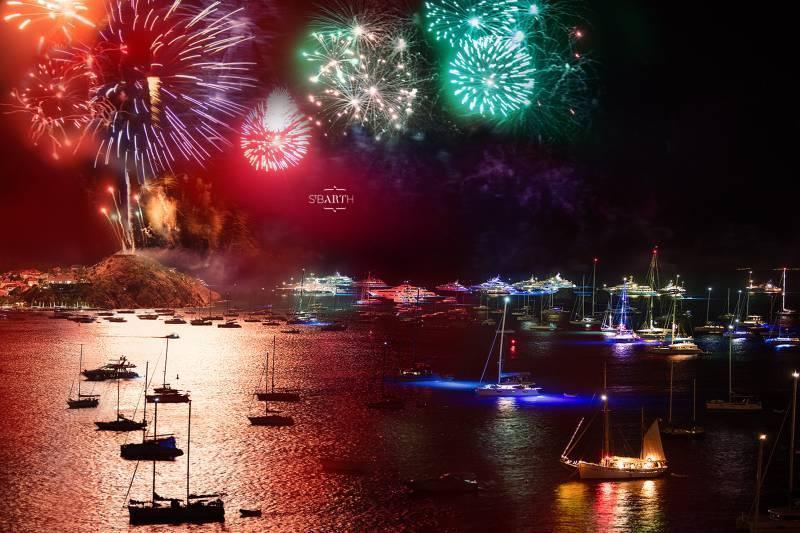 Nouvel An à Saint-Barth : le rendez-vous spectaculaire des plus grands yachts du monde