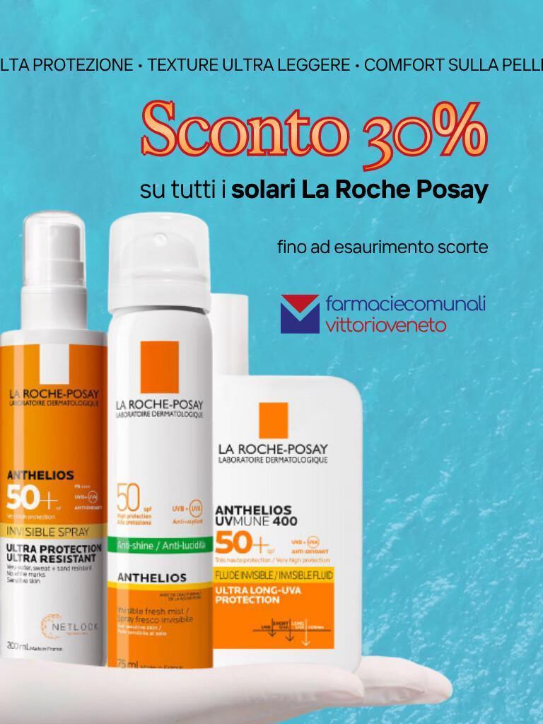 -30% solari La Roche Posay