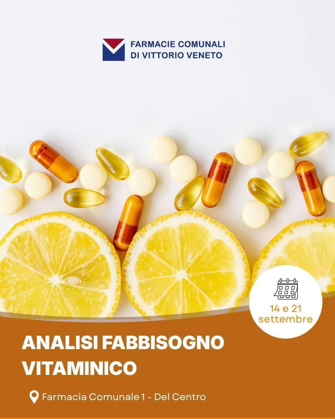 ANALISI DEL FABBISOGNO VITAMINICO ☀️