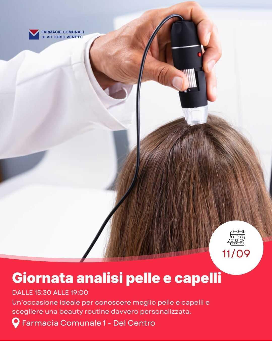 Giornata di analisi del capello e della pelle 