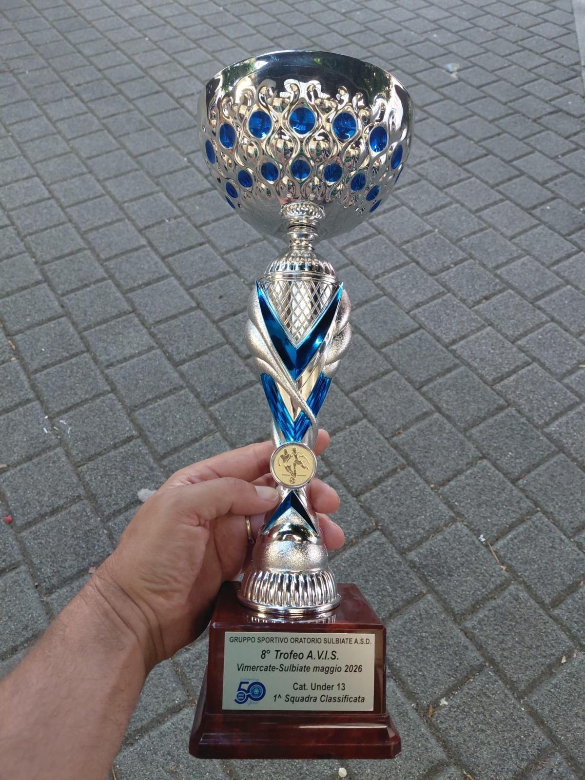 UNDER 13 - 1° CLASSIFICATO 8° TORNEO AVIS SULBIATE