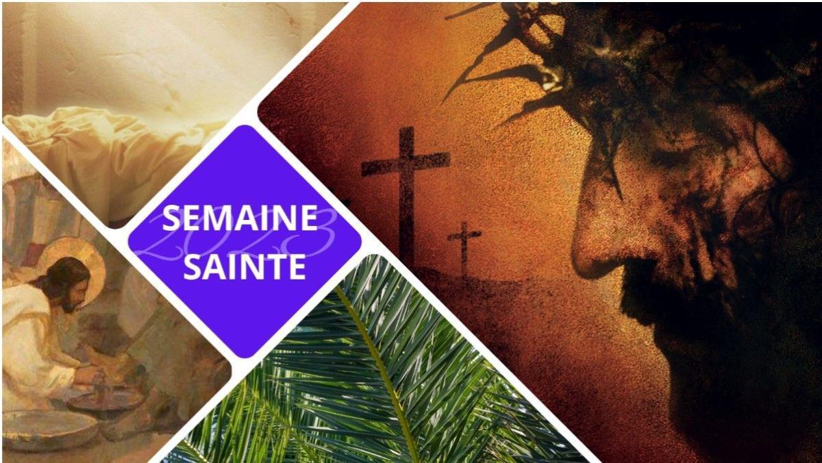Horaire de la semaine Sainte Horaire de la semaine Sainte