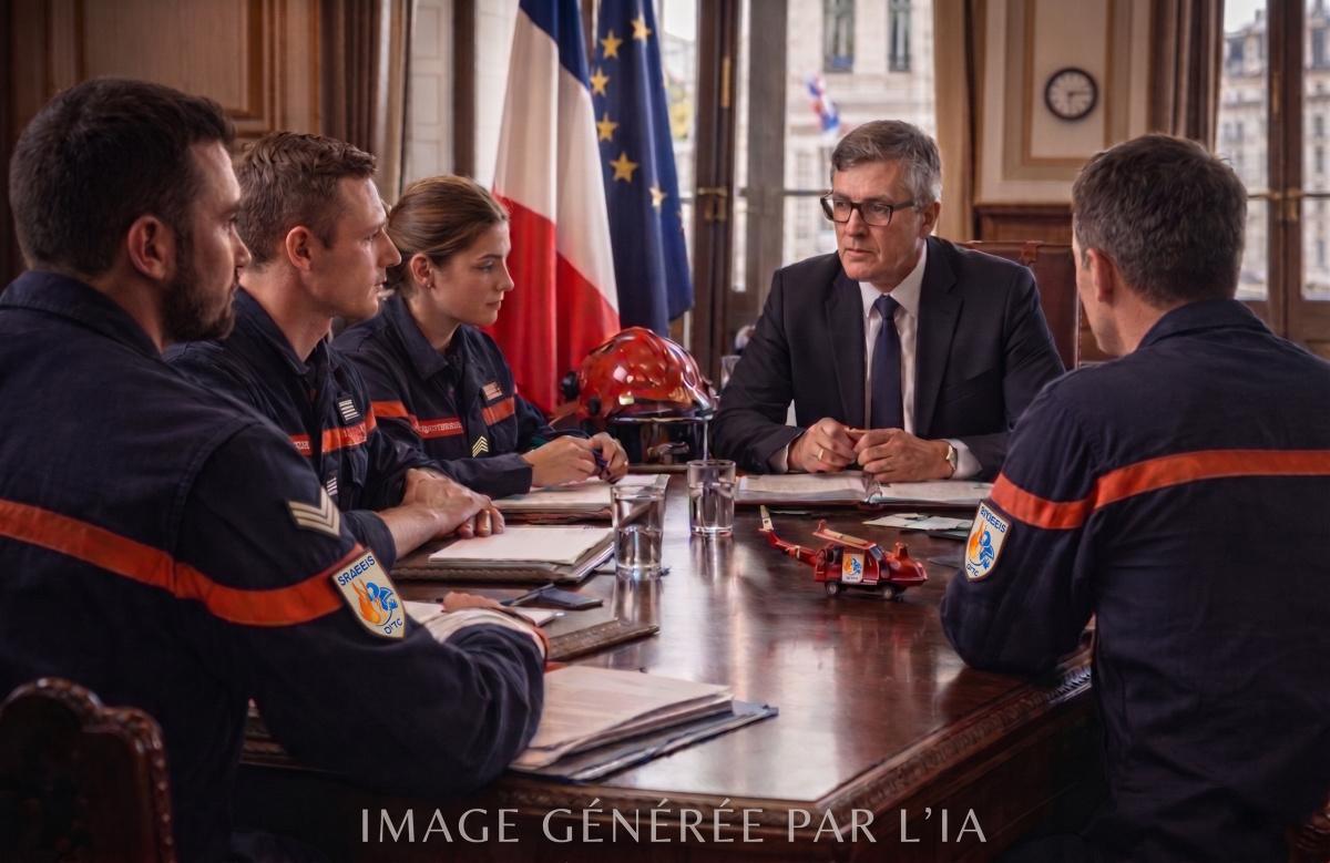 Audience au Ministère de l'Intérieur : Le SPASDIS-CFTC défend l'avenir de la Sécurité Civile