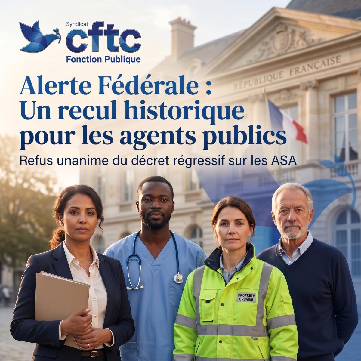 Alerte Fédérale : Un recul historique pour les agents publics Alerte Fédérale : Un recul historique pour les agents publics