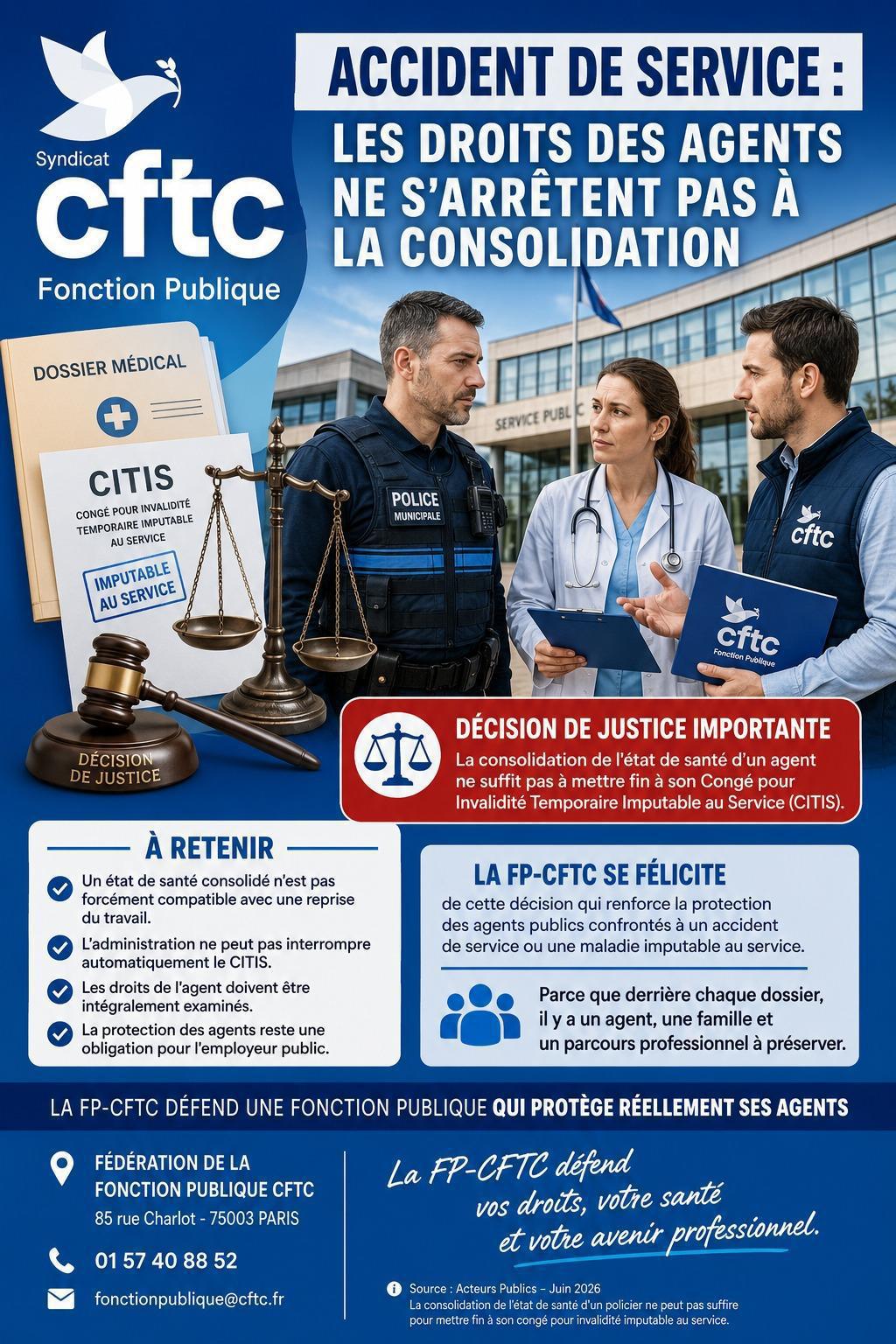 CITIS : La consolidation ne signifie pas la fin de vos droits ! CITIS : La consolidation ne signifie pas la fin de vos droits !