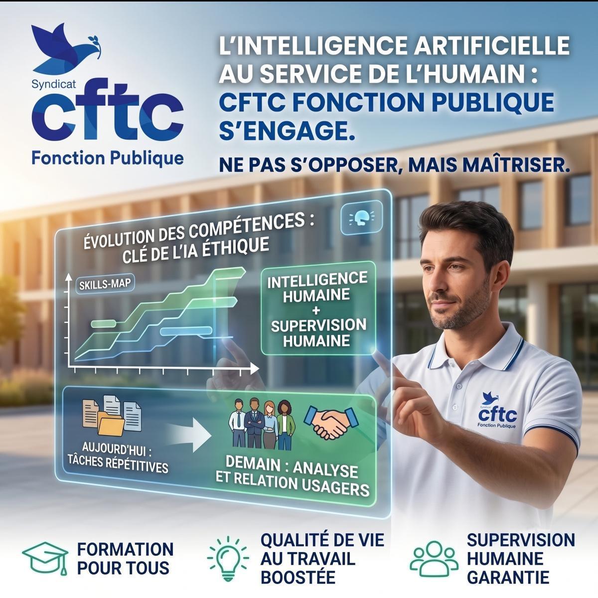 L'Intelligence Artificielle doit être au service de l'Humain, pas l'inverse !
