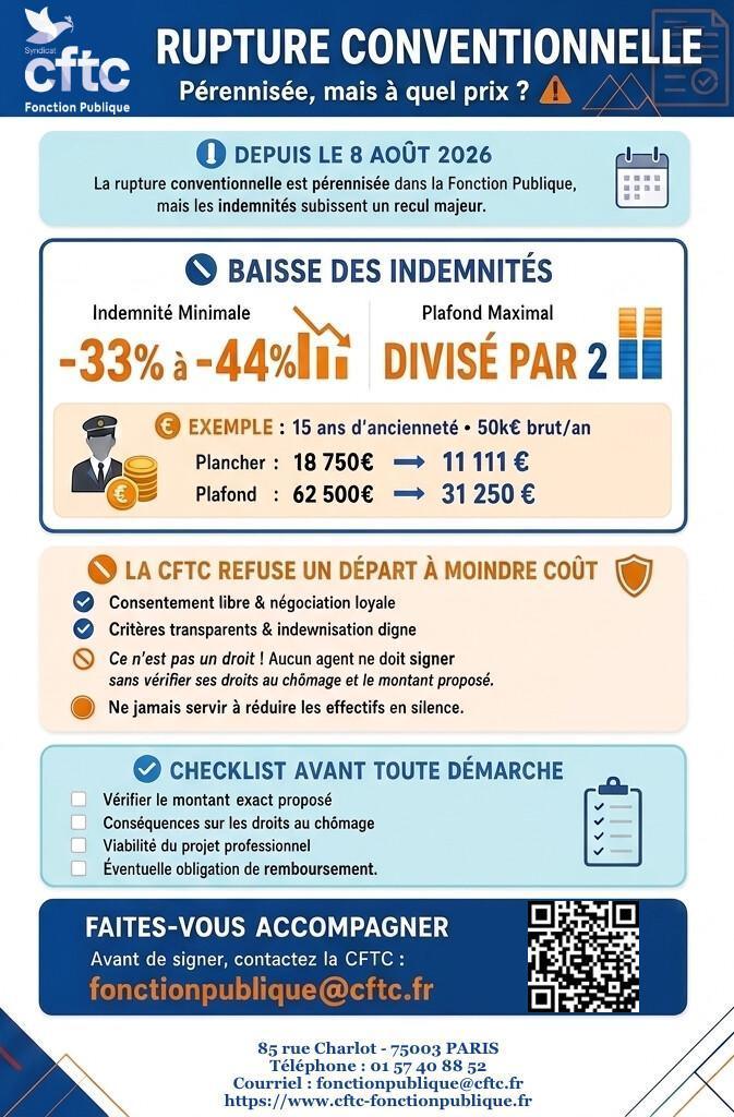 RUPTURE CONVENTIONNELLE : PÉRENNISÉE, MAIS À QUEL PRIX ?