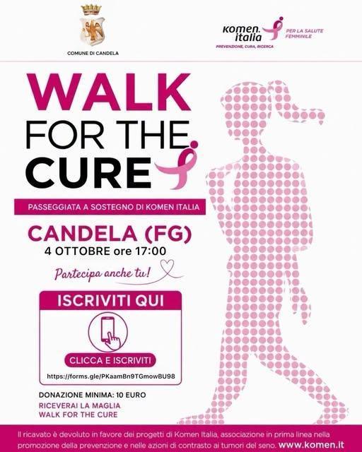 Walk for the Cure - Passeggiata Solidale (dalle ore 17:00)
