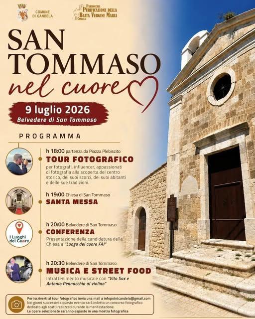 San Tommaso nel Cuore (dalle ore 18:00) San Tommaso nel Cuore (dalle ore 18:00)