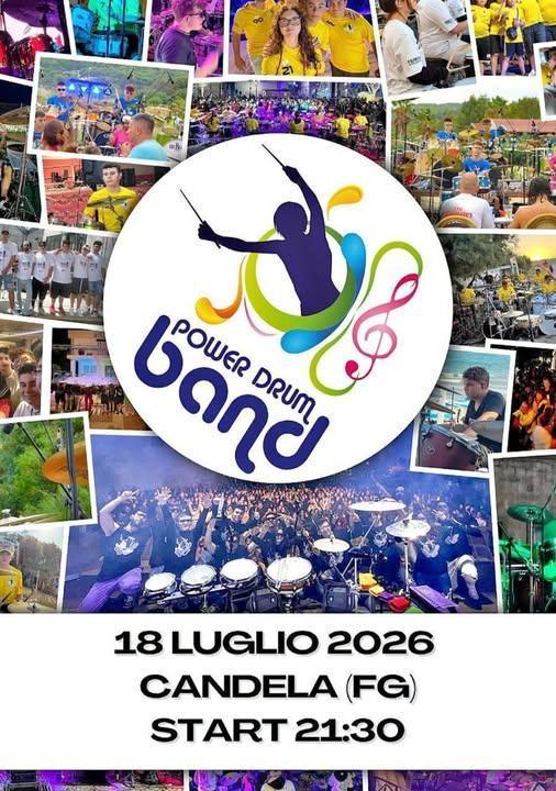 Power Drum Band di Francesco Roccia (inizio ore 21.30)