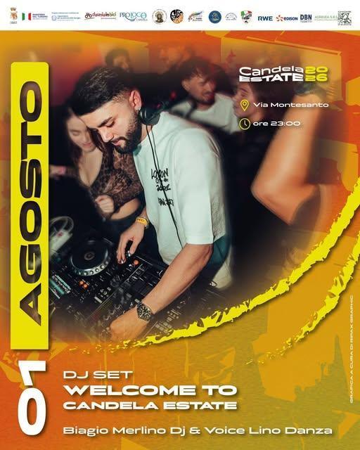 Dj Set Welcome to Candela Estate (Inizio ore 23.00)