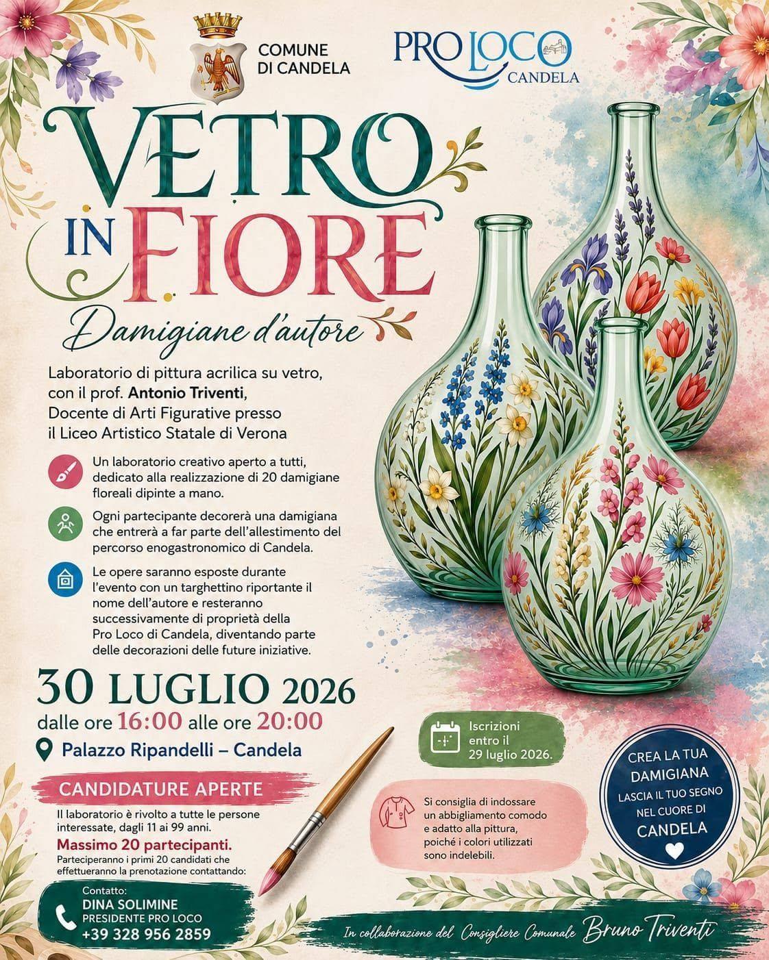 Vetro in Fiore (Dalle ore 16.00 alle 20.00)