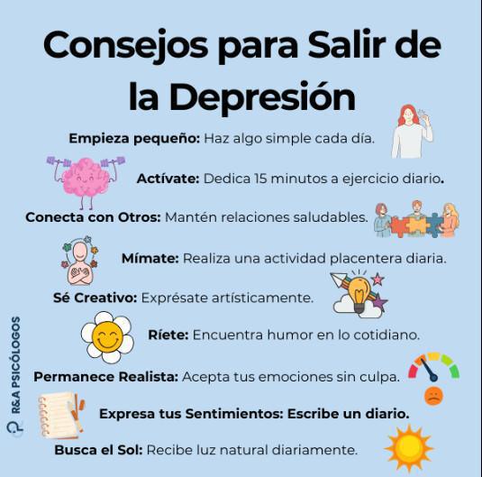 Consejos, estrategias y herramientas contra la depresión 