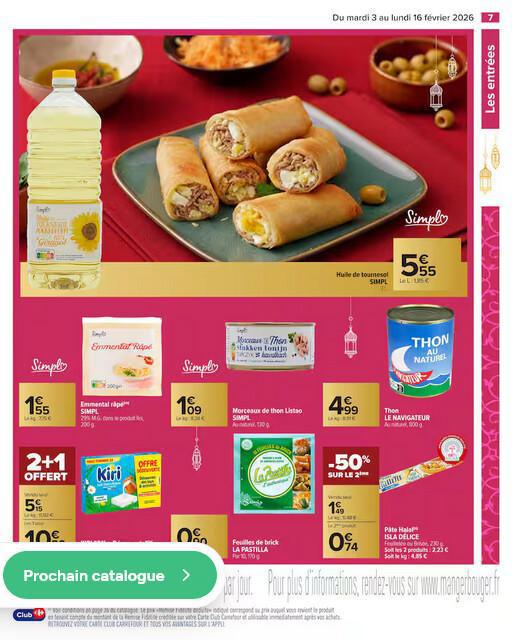 Réduction Carrefour