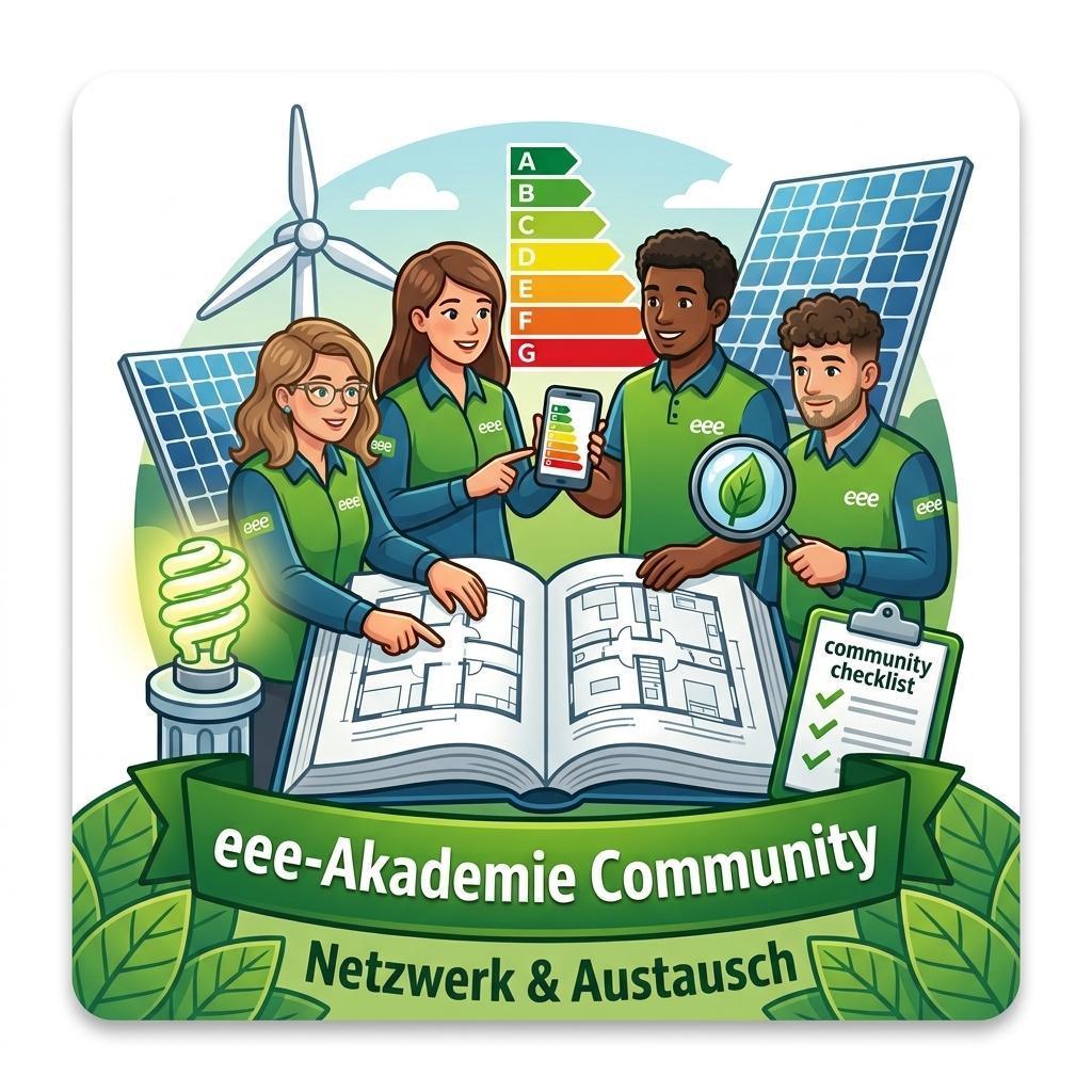 Hier kannst Du Dich zur kostenlosen EEE-Akademie Community anmelden