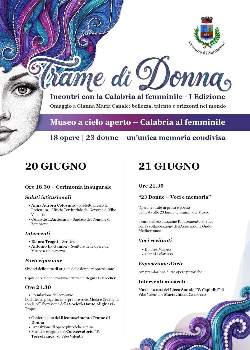“23 Donne – Voci e memoria” (inizio ore 21:30)