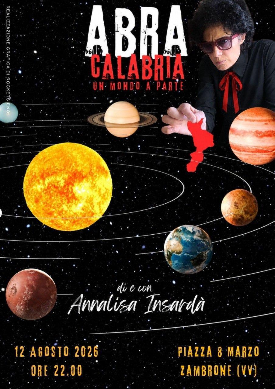 Teatro - Abra Calabria, a cura di Annalisa Insardà (inizio ore 22:00)