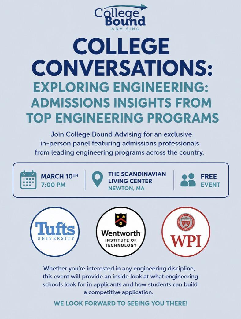 College Conversations: Is your student thinking about studying engineering in college? College Conversations: Is your student thinking about studying engineering in college?
