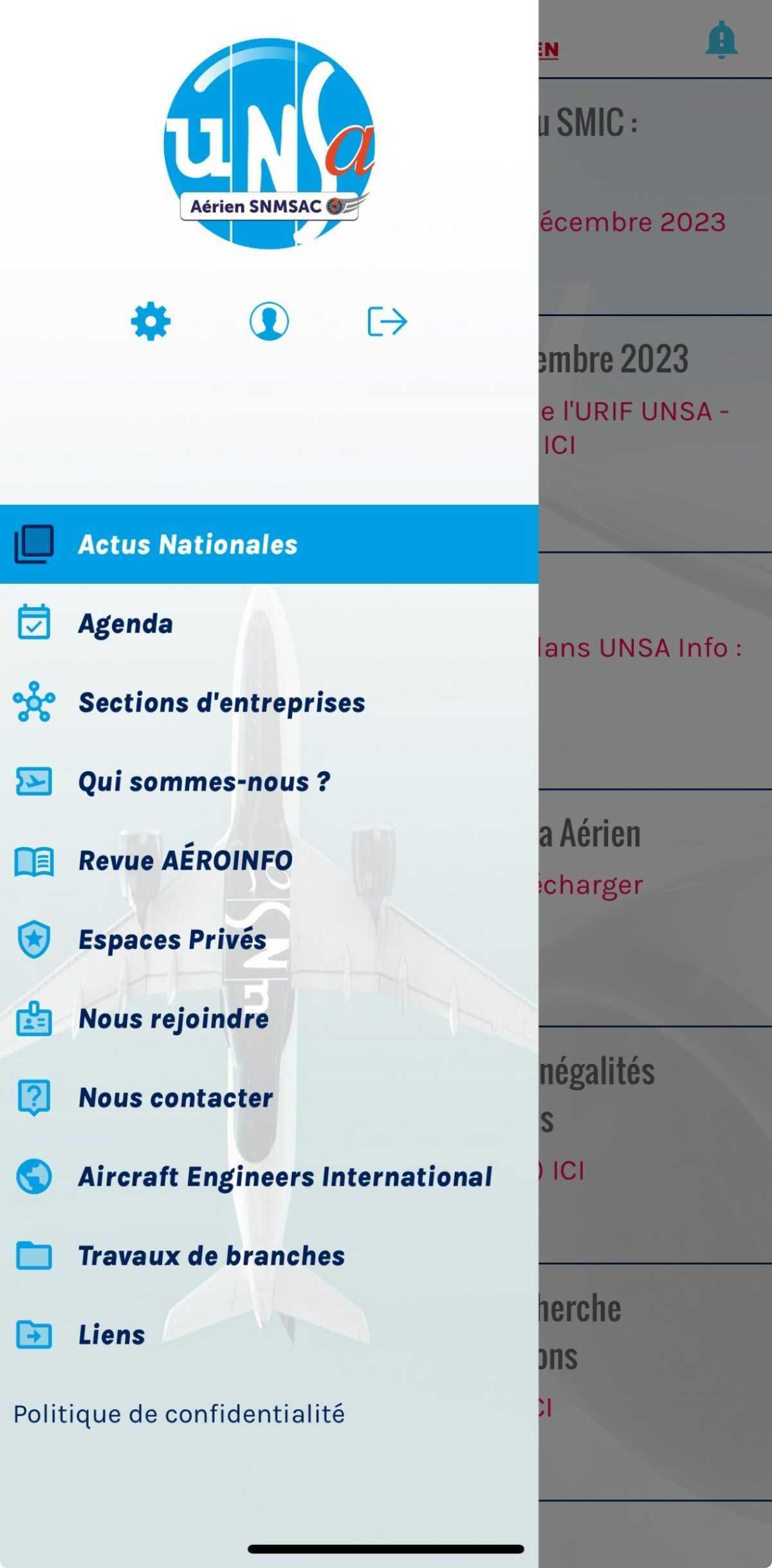 UNSA Aérien