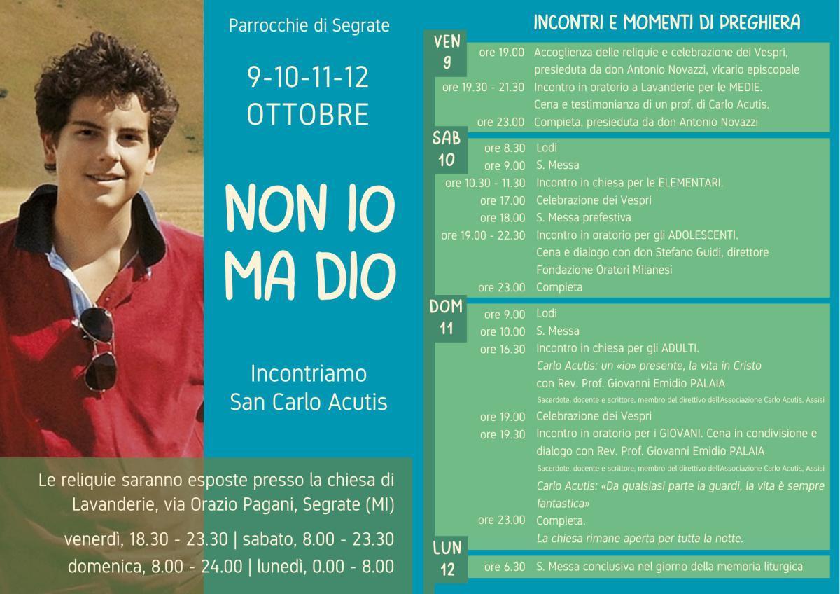 Incontriamo San Carlo Acutis Incontriamo San Carlo Acutis
