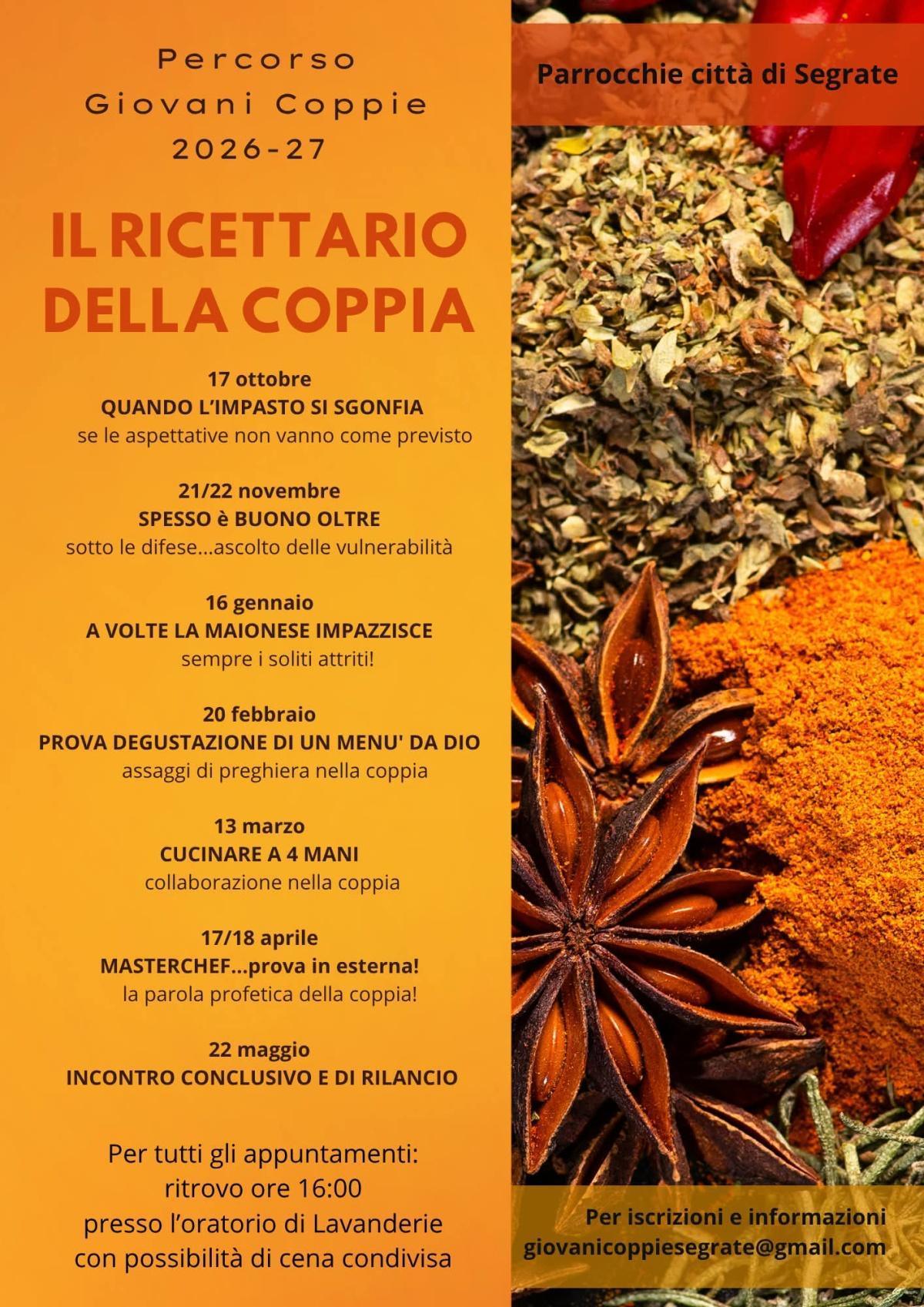 Percorso Giovani Coppie 2026 - 27