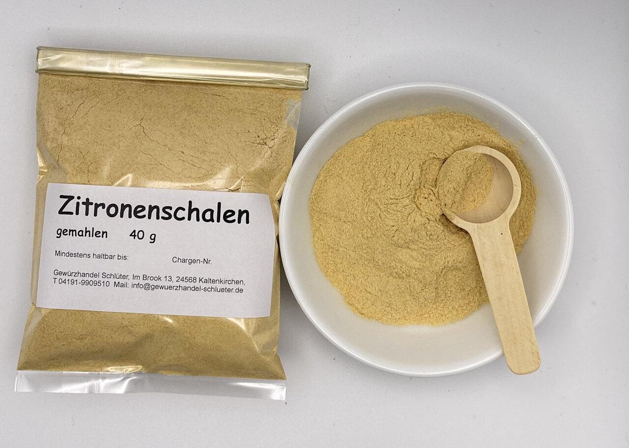 Zitronenschalen