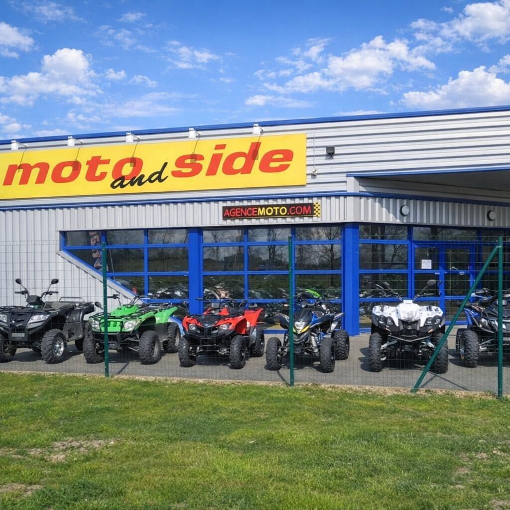 Moto and side Moto and side