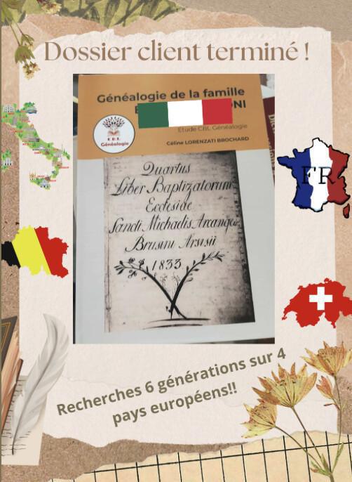 Etude CBL généalogie Etude CBL généalogie