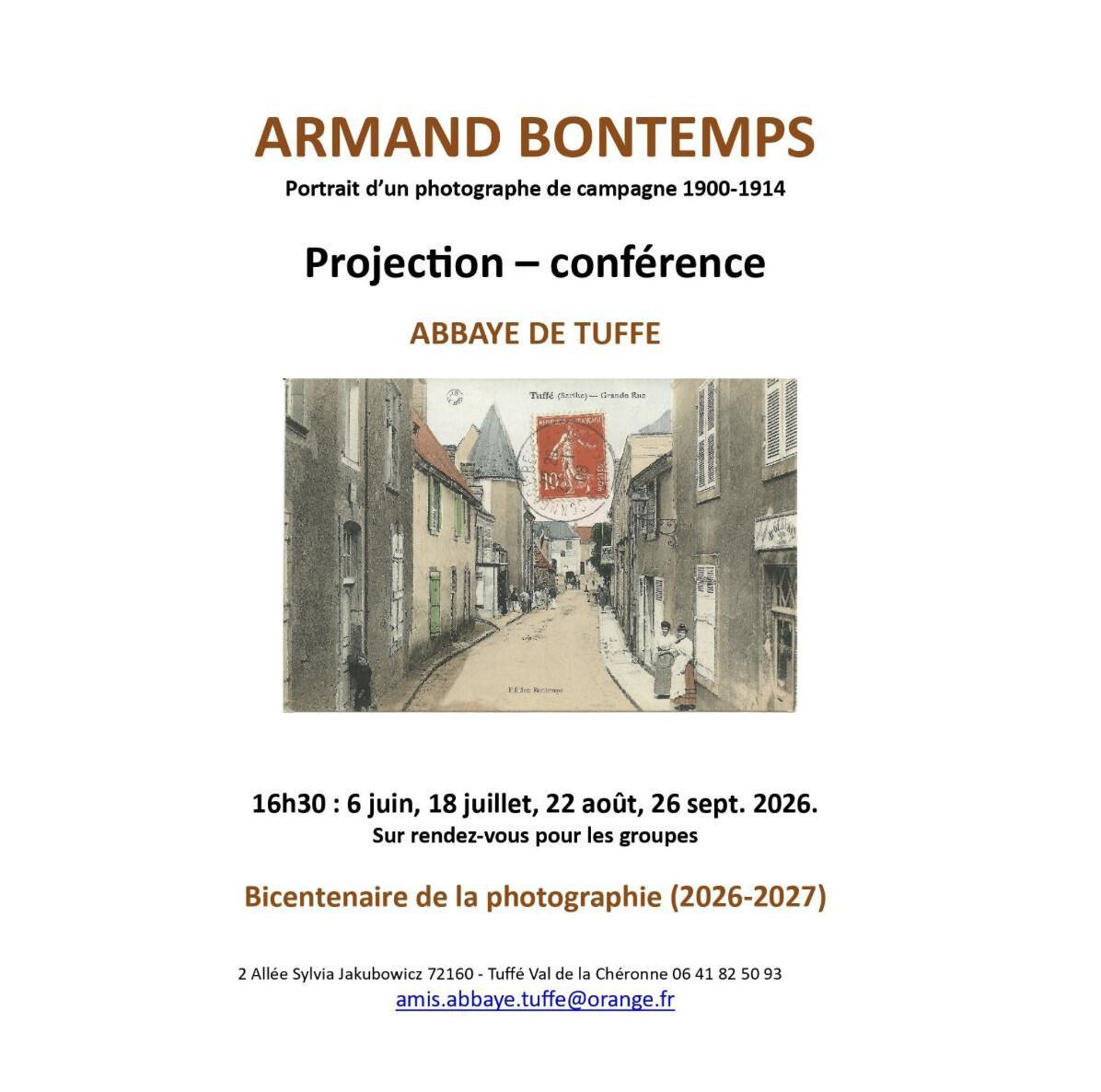 Projection conférence Armand Bontemps