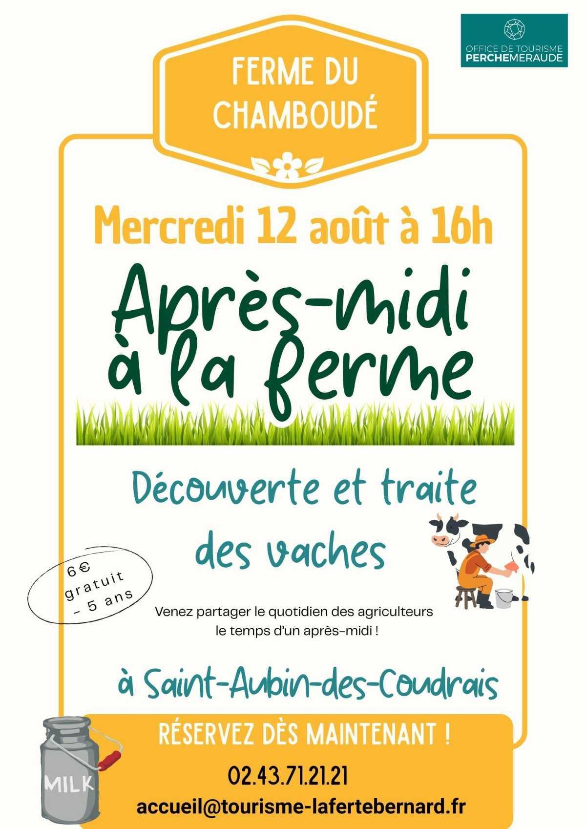 Après-midi à la ferme : Chez Mr Cleradin (vaches)