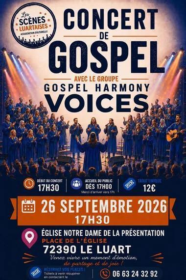 Concert Gospel à l'Eglise 