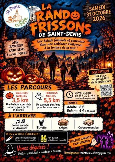 La Rando Frissons de Saint-Denis La Rando Frissons de Saint-Denis