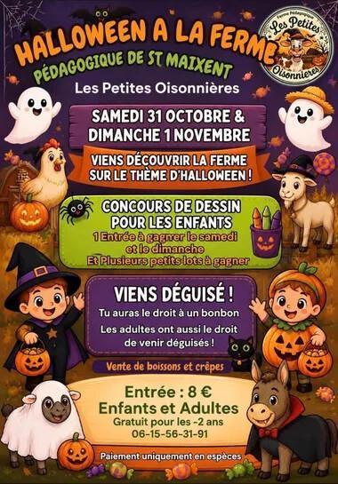 Halloween à la ferme "Les Petites Oisonnières"