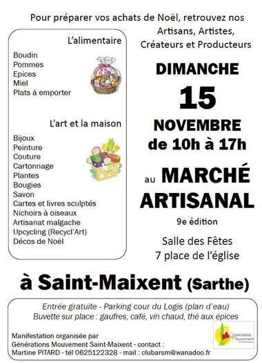 Marché artisanal