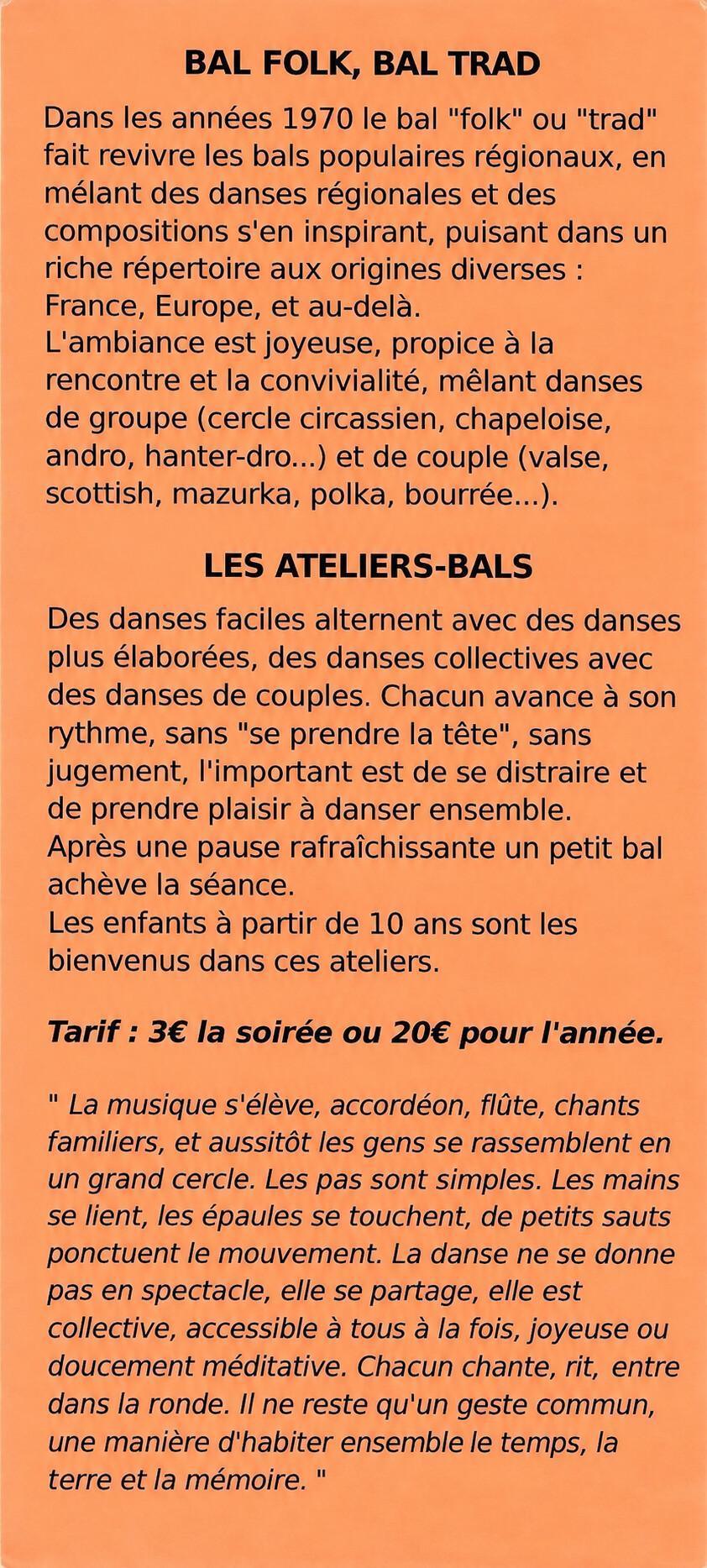Ateliers-Bals