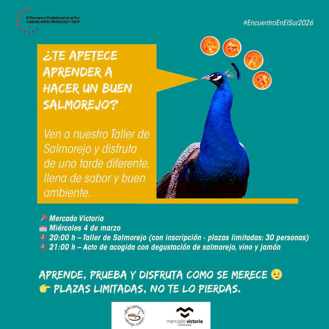 Taller: Buen Salmorejo Cordobés