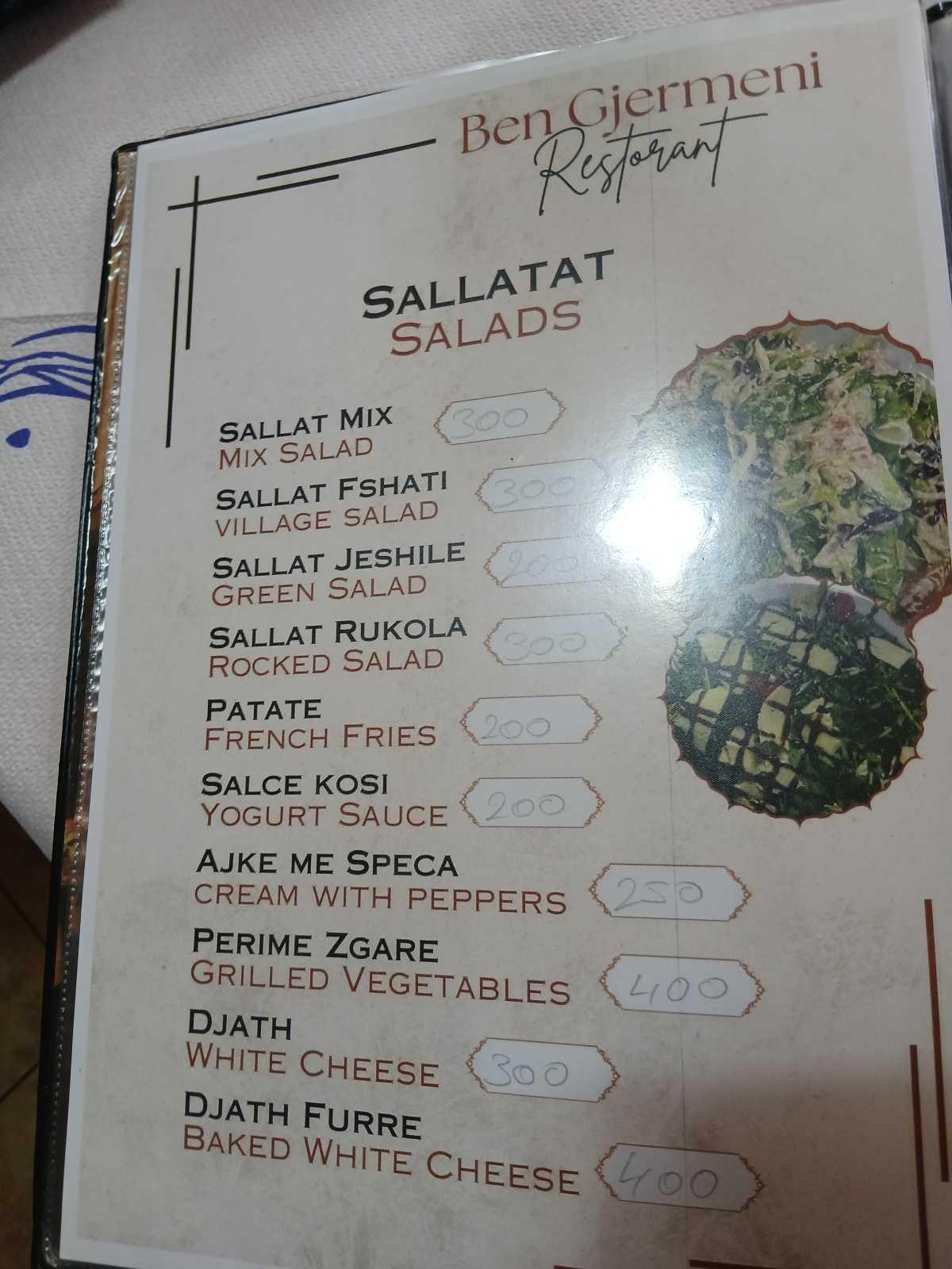 Restorant Ben Gjermeni Restorant Ben Gjermeni