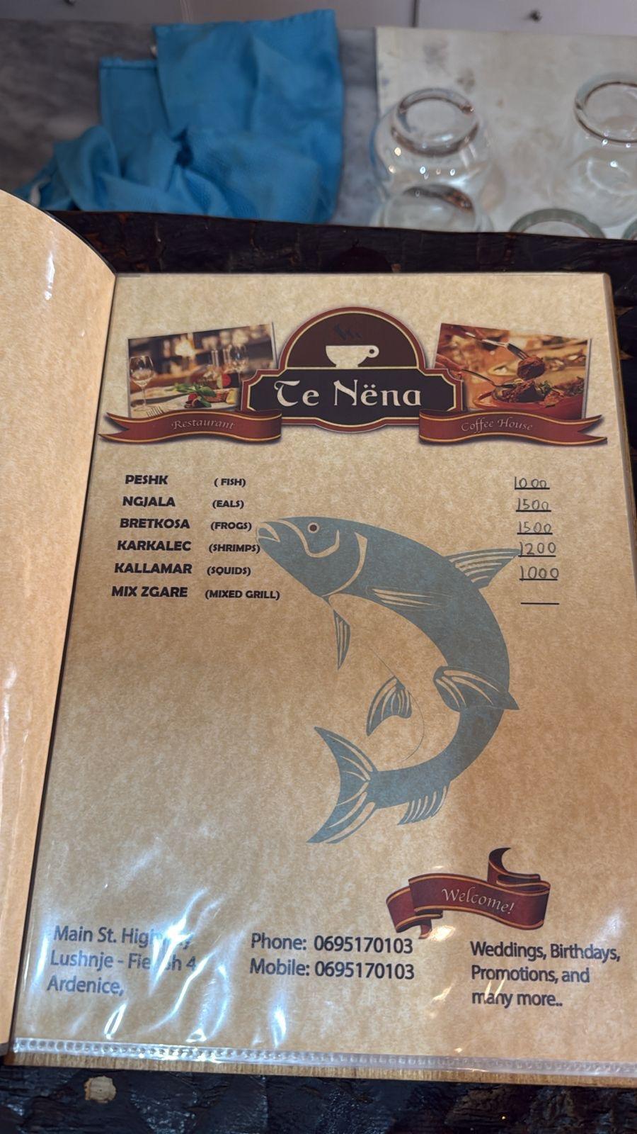 Te Nëna Bar Restorant Te Nëna Bar Restorant