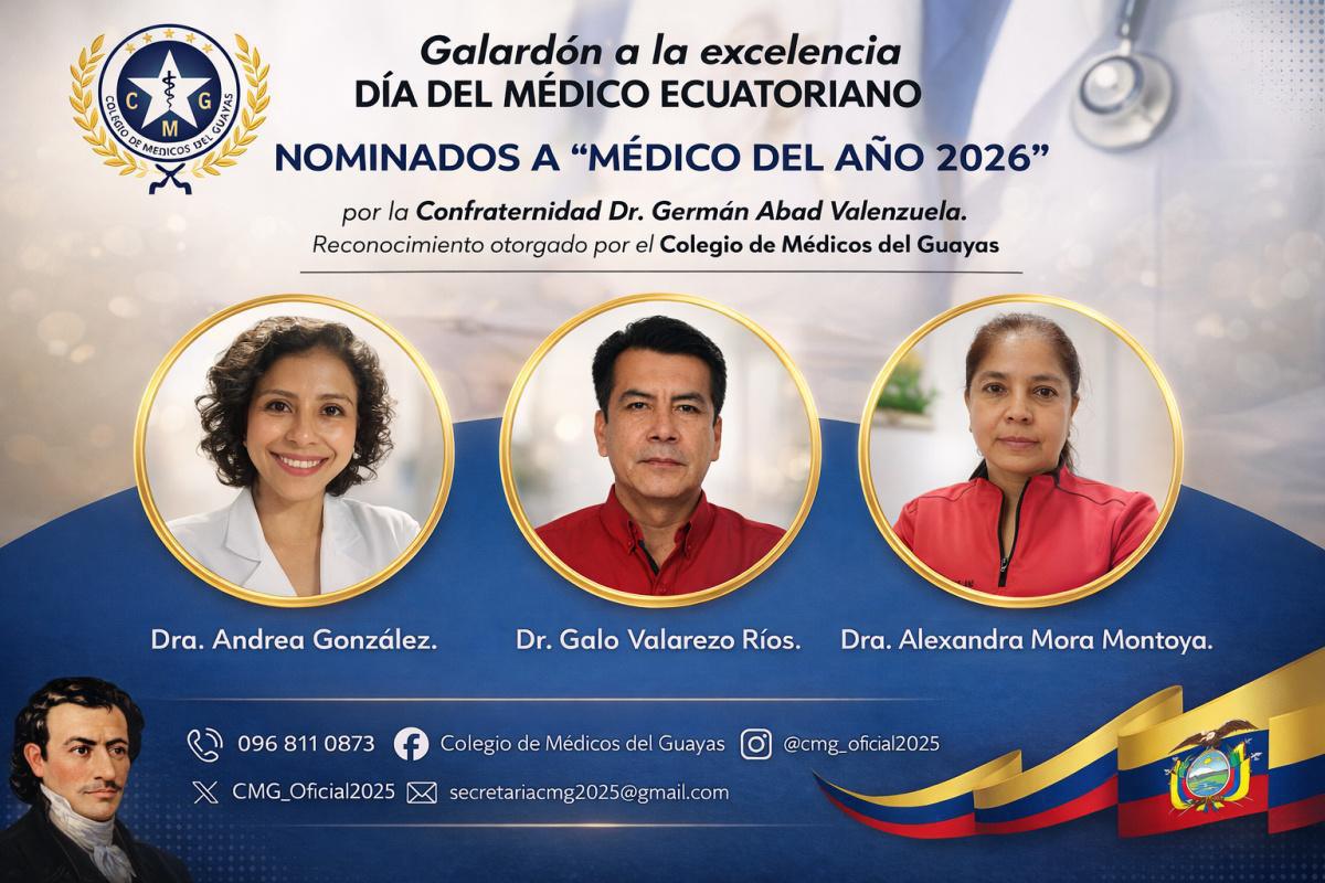 Nominados a Médico del Año 2026 Nominados a Médico del Año 2026