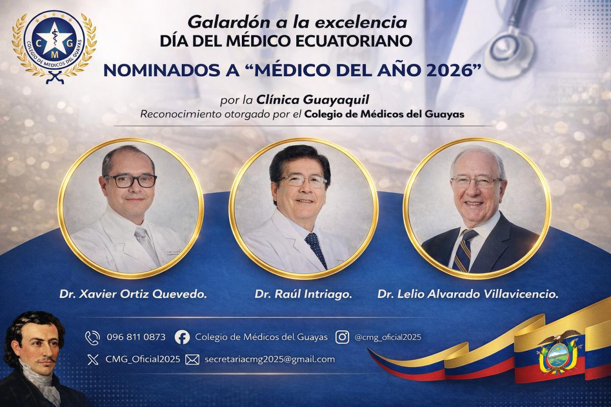 Nominados a Médico del Año 2026