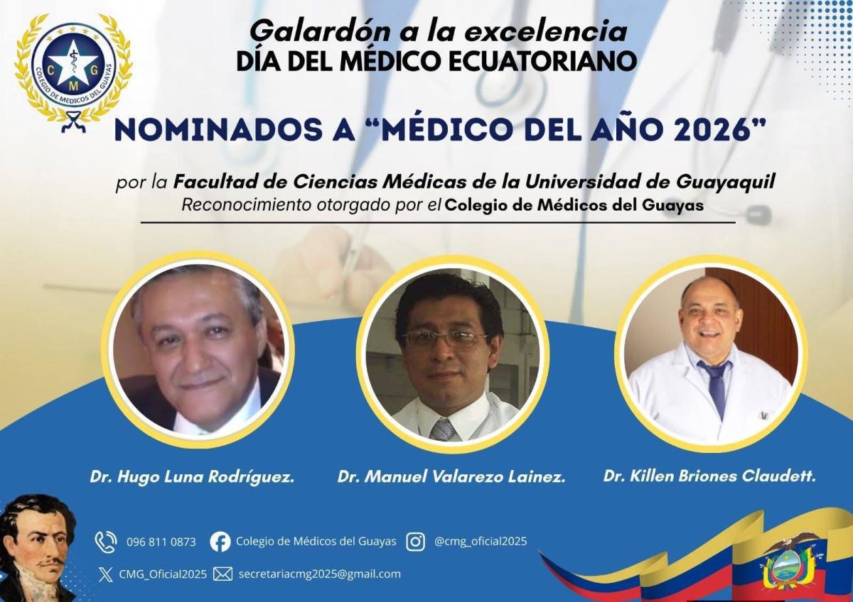 Nominados a Médico del Año 2026 Nominados a Médico del Año 2026