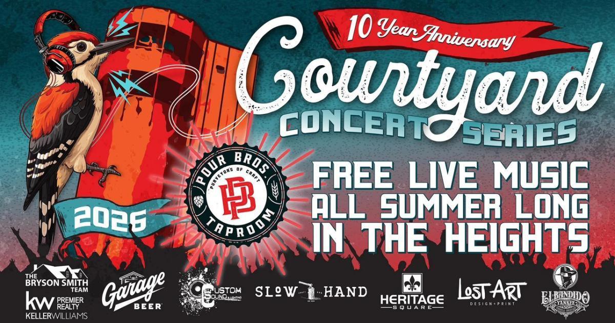 Pour Bros Courtyard Concert Series - Patrick N Swayze
