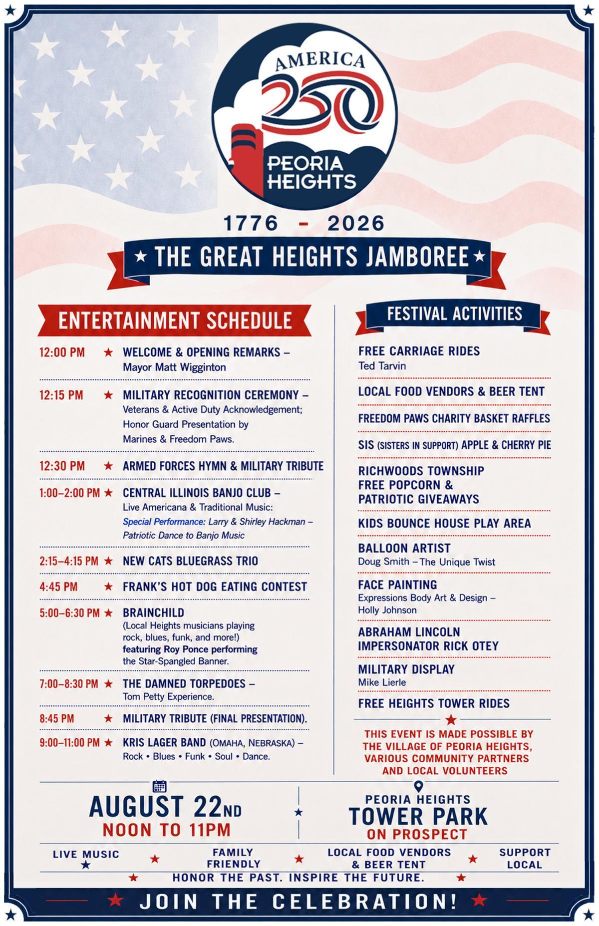 🇺🇸 The Great Heights Jamboree 🇺🇸 🇺🇸 The Great Heights Jamboree 🇺🇸