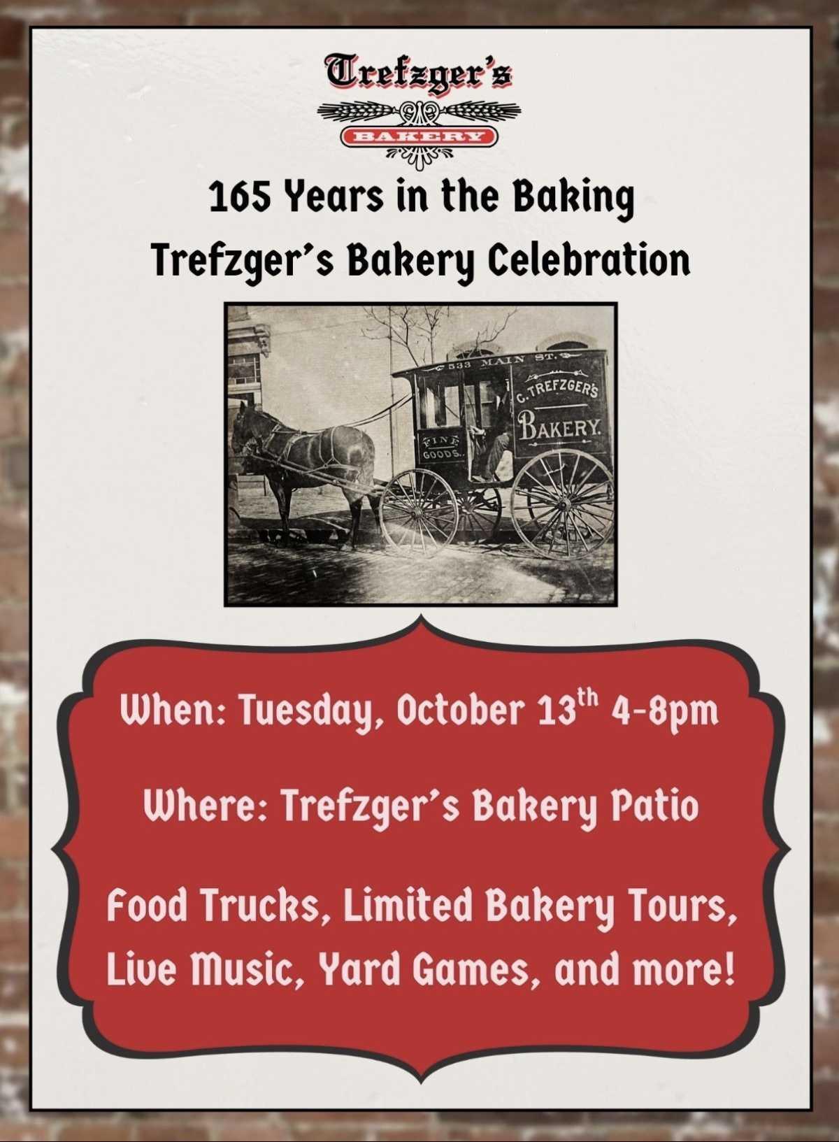 165 Years in The Baking - Trefzger's Bakery Celebration!